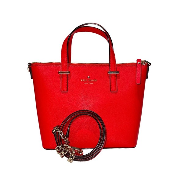 kate spade Handbags - Kate Spade - Maryanne Purse, zip top with shoulder strap, Red, NWOT